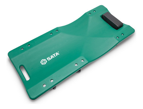 Esteira Para Mecânico Com Encosto Almofadado E Rodas Sata 0