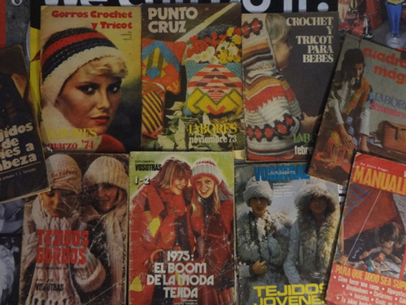 Lote Revista Labores Chabela Vosotras Crochet Tejido 0