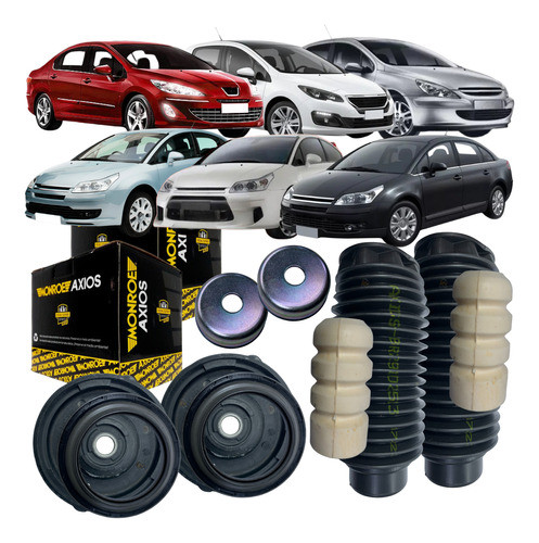 Par Kit Batente Dianteiro Peugeot 307 2004 Original Axios 0