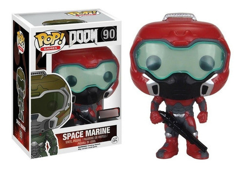 Funko Pop Doom Space Marine Red Suit 0