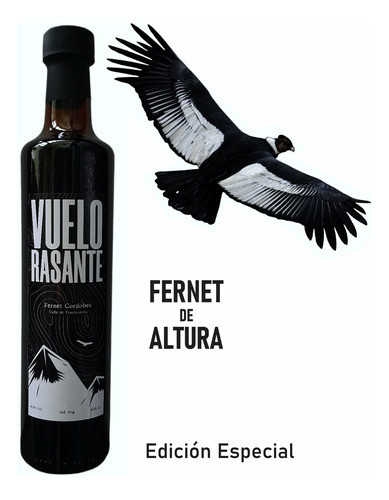 Fernet Beney Vuelo Rasante 500 Ml Artesanal Orgánico 0