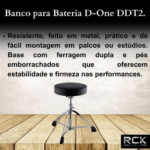 Banco Para Bateria Ddt2 D-one 1