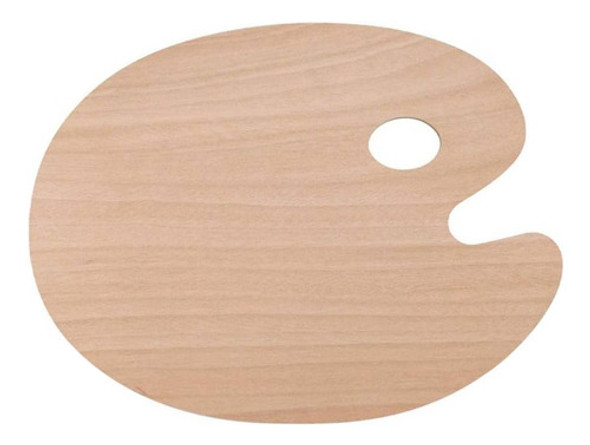 Paleta De Pintor Oval En Madera 30x40cm. Serviciopapelero 0 Paleta De Pintor Oval En Madera 30x40cm. Serviciopapelero 0