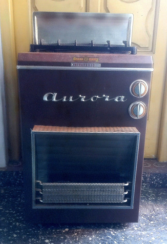 Antigua Estufa Garrafera Sin Garrafa Aurora 0