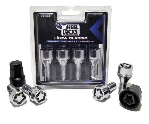 Tuerca Antirrobo Rhino Locks - Captur - Megane 2 - Fluence 0