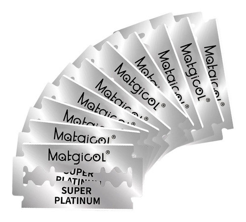 Matgicol Original Filo Doble Caja X100 Navaja Maq Afeitadora 1