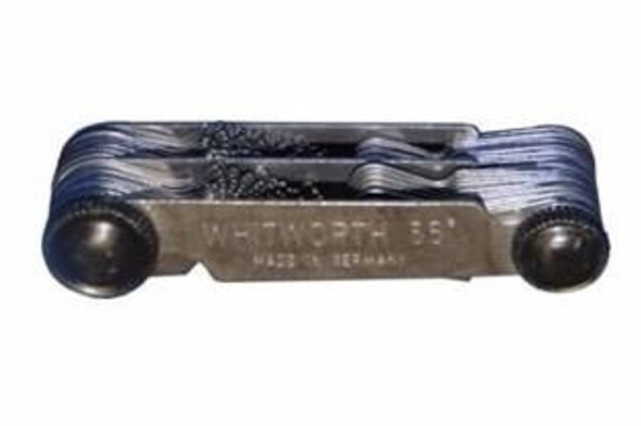 Calibre Peine Roscas 52 Hojas Corneta Milimétrico - Pulgadas 0