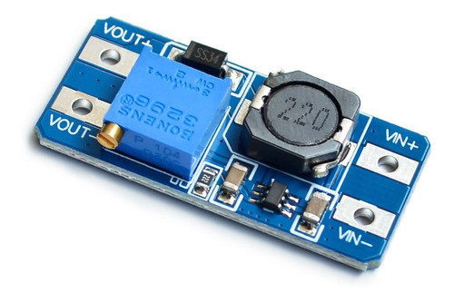 Fuente Convertidor Boost Elevador Dc Dc Step Up 2amp Mt3608 1