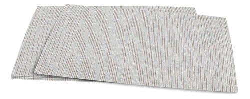 Saro Lifestyle Mantel Individual Fundido 14  X 20  Plata 0