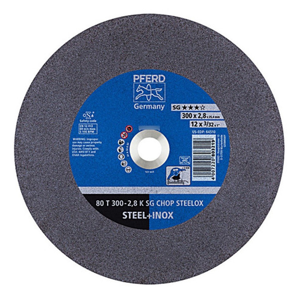 Disco De Corte 300 X 2,8 A36 Ksg Steelox 80t 66323052 Pferd 0
