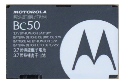 Bateria Motorola Bc50 Para Rokr Z6 Rizr Z3 Slvr L2 Original 0