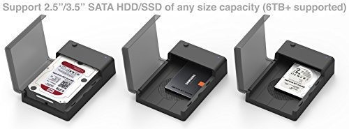 Sabrent Layflat Estacion De Acoplamiento Para Disco Duro 1