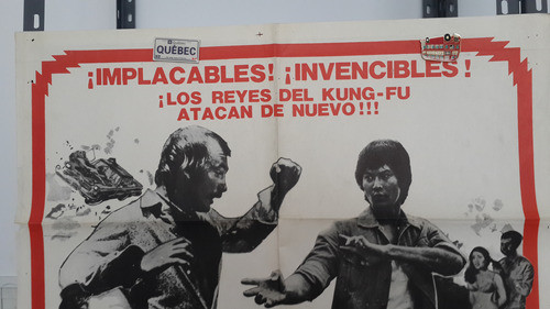 Afiche Cine Película Poster Dynamite Brothers Bruce Lee 1
