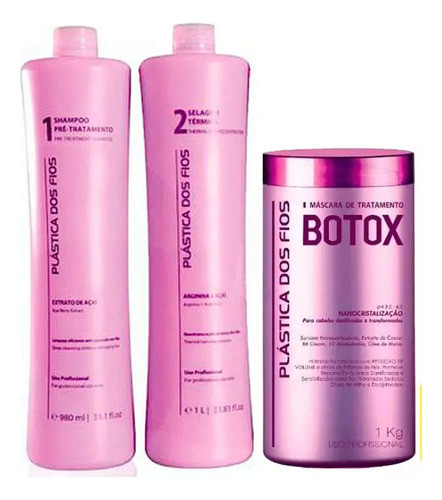 Combo Shampoo + Progresivo + Botox 1l 0