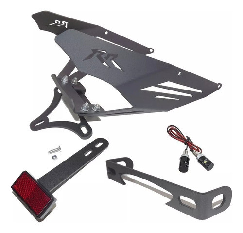 Portamatricula Rebatible Cbr 600rr 2007/2013 Mk Motos #01 0