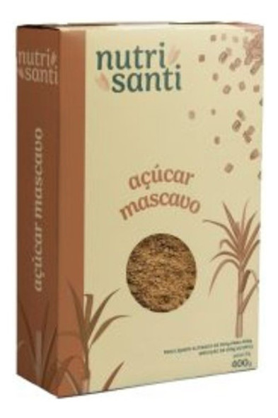 Açúcar Mascavo Nutrisanti 400g 0