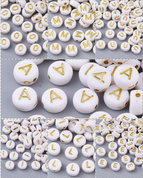 Cuentas Acrílicas Biju Letras Individuales A Pedido 100 Unid 0 Cuentas Acrílicas Biju Letras Individuales A Pedido 100 Unid 0