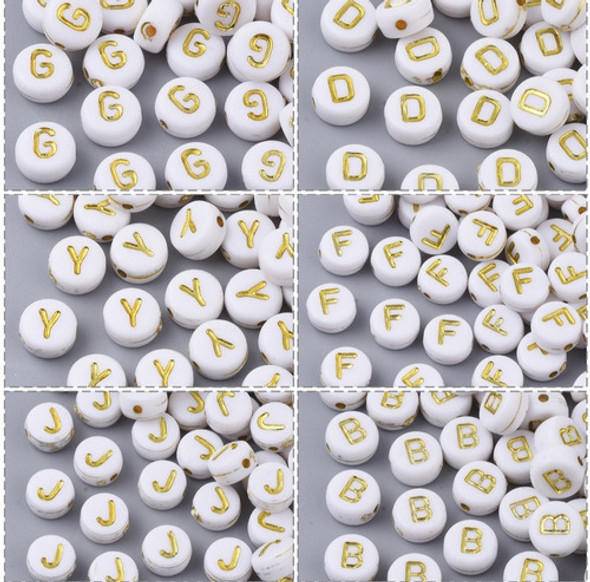 Cuentas Acrílicas Biju Letras Individuales A Pedido 100 Unid 1 Cuentas Acrílicas Biju Letras Individuales A Pedido 100 Unid 1
