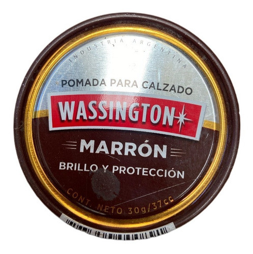 Wassington Pomada En Pasta Zapato 30g Color A Eleccion X2 Un 1