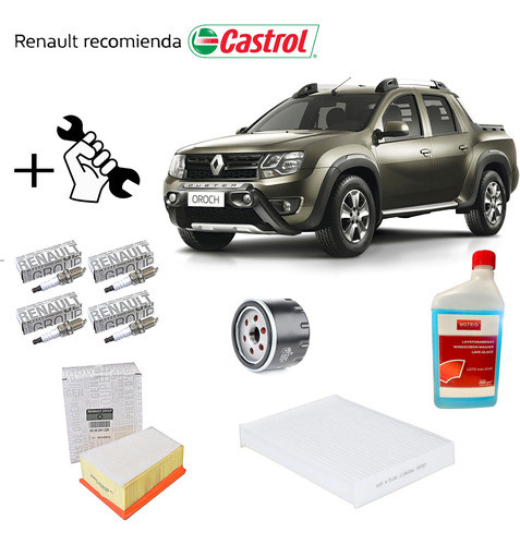 Service Todo Incluido Renault Oroch 1.6 K4m 40000 Km 0