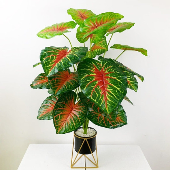 Ramo Planta Tropical Artificial Hojas Decorar Hogar 0