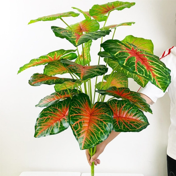 Ramo Planta Tropical Artificial Hojas Decorar Hogar 1