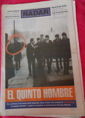 Suple Radar Oct 1996 Beatles El Quinto Hombre Borges Perón 0