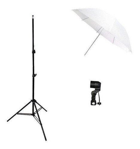 Kit De Luz Para Estúdio Foto Video E Youtuber Com Sombrinha 1
