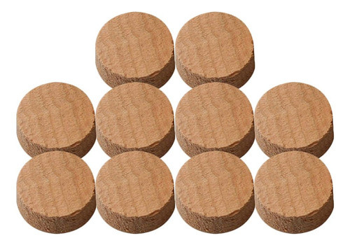 Mxfans 10x Trompeta De Madera Reparación De Almohadillas De 0