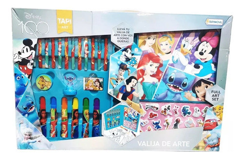 Valija De Arte Tapimovil Disney 100 0