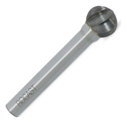 Lima Rotativa Esferica Para Alumínio 8 Mm - Rocast 1