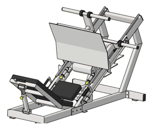 Plano Maquina De Gym Prensa A 30 Grados Arsenal Strength 0