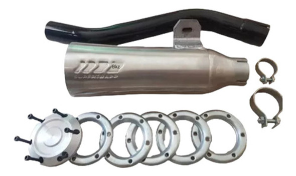 Escape Deportivo Supertrapp Zanella Zr 250 Zr250 0