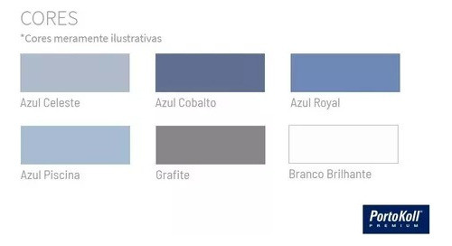 Rejunte Piscina Acqua Flex Azul Royal - Portokoll 1kg 1