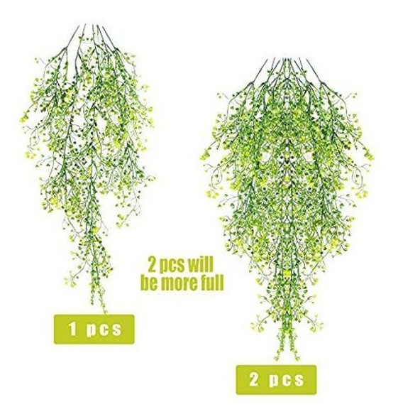 Plantas Artificiales Colgantes, Deco, Jardin, Hogar 4u. - 17 1
