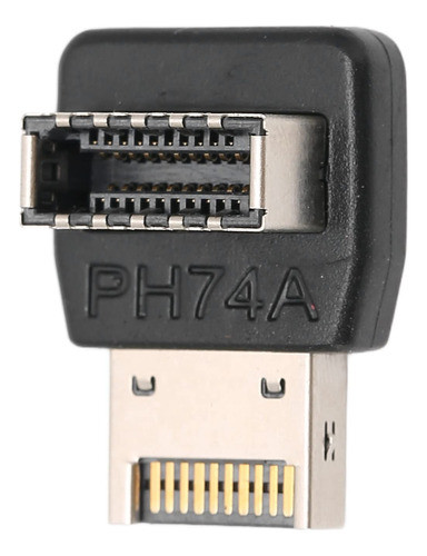 Adaptador Usb Tipo E De Ngulo Recto, Cabecera De Panel Front 0