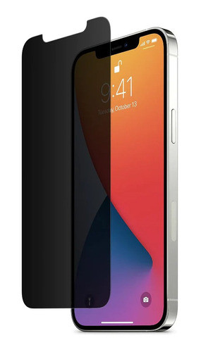 Vidrio Templado Anti Espias iPhone 14 Plus Cuidada Privacida 0