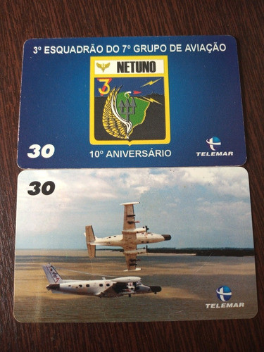 Cartões Telefonicos 3- Esquadrão Do7- Grupo Aviação 0