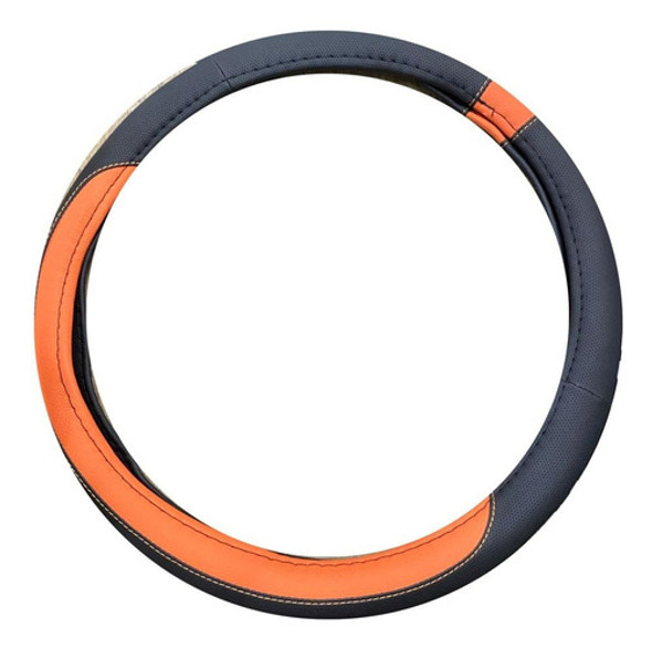 Cubre Volante 38cm Negro - Naranja Clio Kangoo Symbol Twingo 0