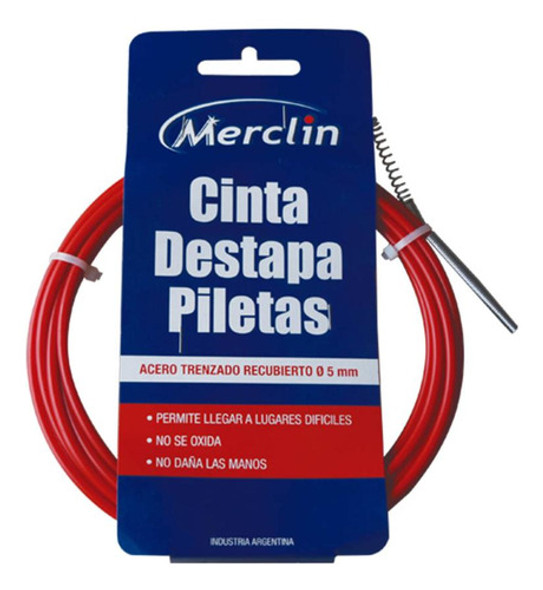 Cinta Merclin Destapa Piletas, Cañerías, Water 3 Metros G P 0