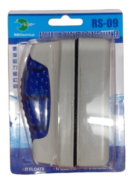 Limpia Vidrio Rs-09 Imán Flotante Pecera Acuario 0 Limpia Vidrio Rs-09 Imán Flotante Pecera Acuario 0