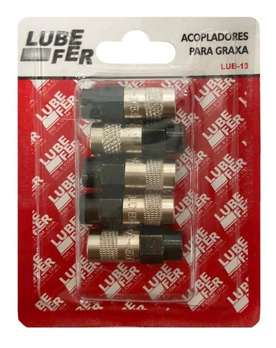 3 Bico Para Engraxadeira Lub-13 4 Castanhas Lubefer 3/8 1
