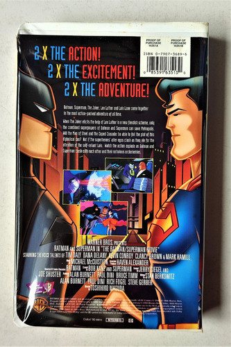 Desenho Batman Superman Movie Importado ( Idioma Inglês ) 1