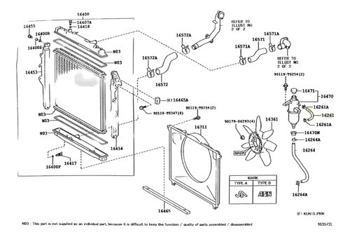 Manguera De Deposito A Radiador Hilux 2005-2015 1kd/2kd La S 1