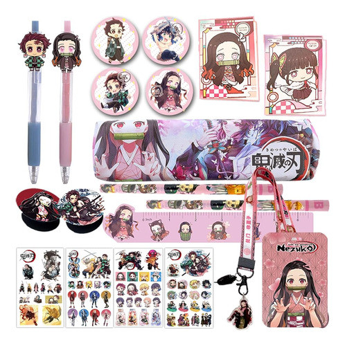 ~? El Juego De Regalo De Anime Para La Escuela Incluye Lápiz 0