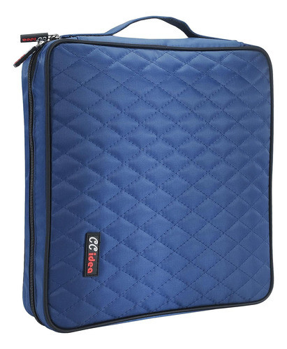 Estuche Para Cd/dvd Capacidad 200u. - Azul 0