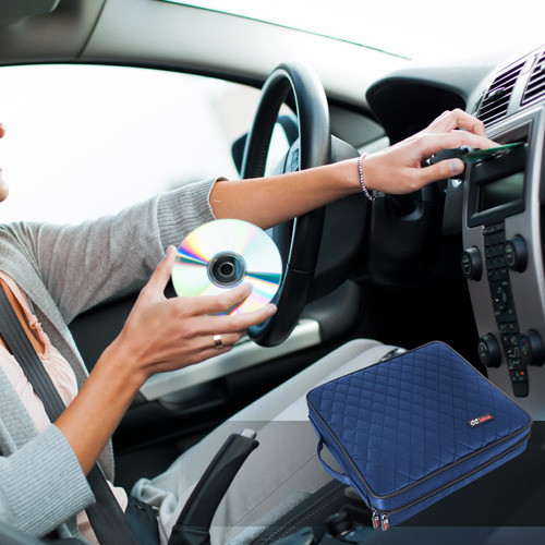 Estuche Para Cd/dvd Capacidad 200u. - Azul 1