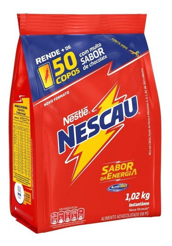 Kit C/ 3 Achocolatado Nescau 1,02kg 0