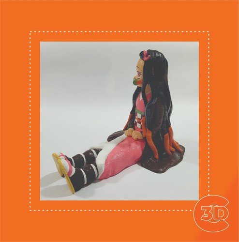 Nezuko Kamado - Kimetsu No Yaiba -demon Slayer -impresion 3d 1