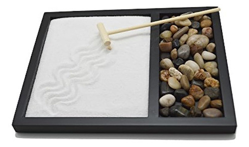 Tatum &amp; Shea Sand &amp; Rock Zen Garden Kit Rastril... 0